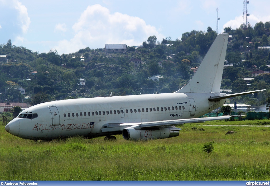 5H-MVZ, Boeing 737-200Adv, Air Tanzania