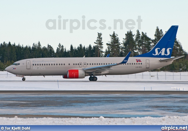 LN-RRG, Boeing 737-800, Scandinavian Airlines System (SAS)