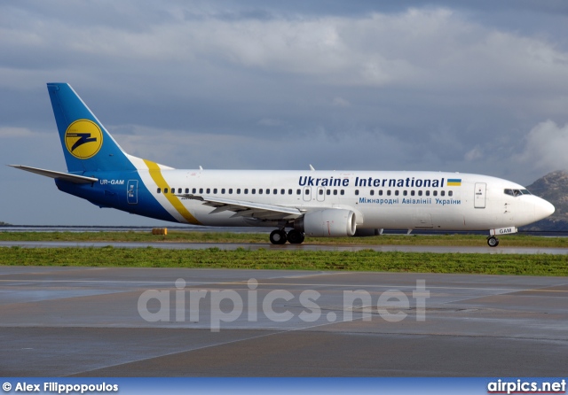 UR-GAM, Boeing 737-400, Ukraine International Airlines