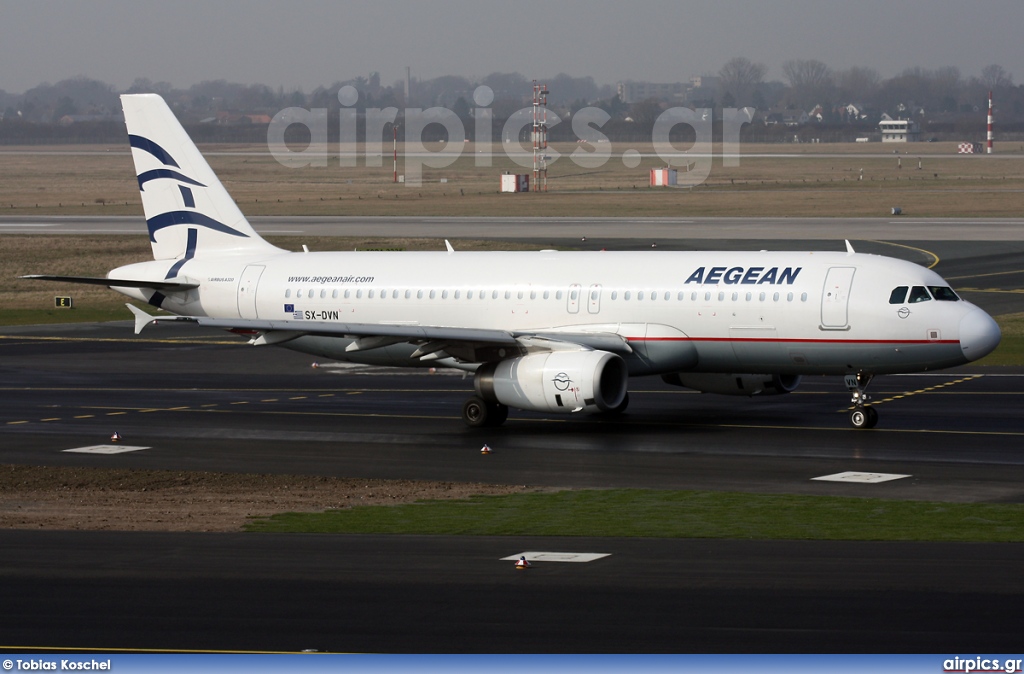 SX-DVN, Airbus A320-200, Aegean Airlines