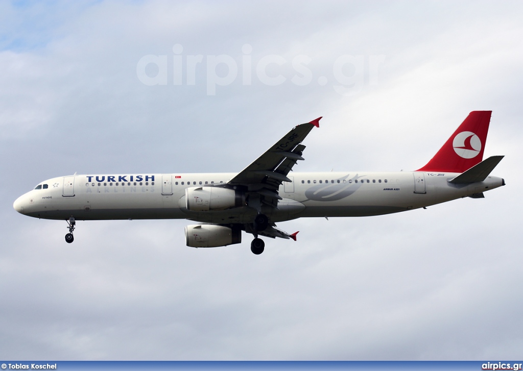 TC-JRF, Airbus A321-200, Turkish Airlines