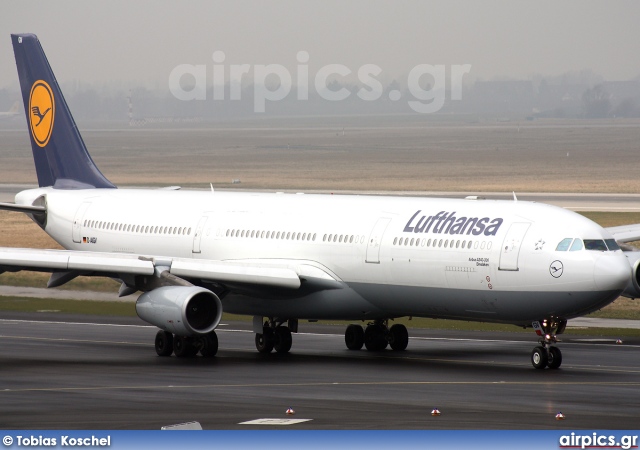 D-AIGV, Airbus A340-300, Lufthansa