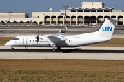 9H-AFD, De Havilland Canada DHC-8-300 Q Dash 8, United Nations